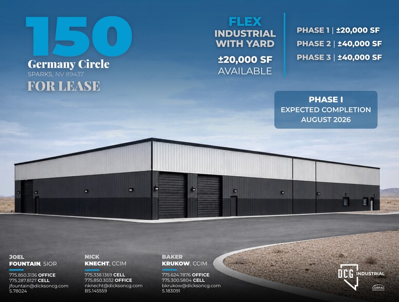 Primary Photo Of 150 Germany Cir, Sparks Flex For Lease