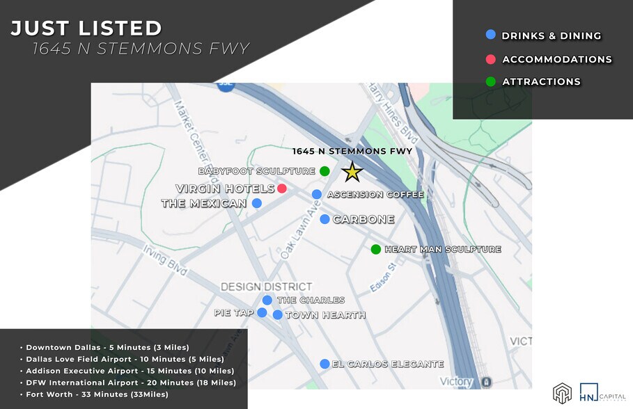 Primary Photo Of 1645 N Stemmons Fwy, Dallas Showroom For Lease