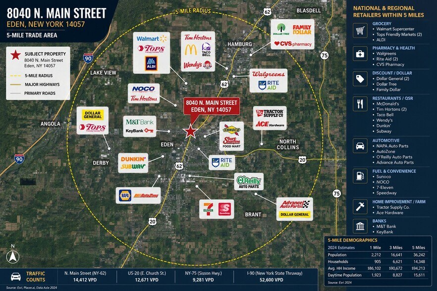 More Photos Of 8040 Main st, Eden Land For Lease