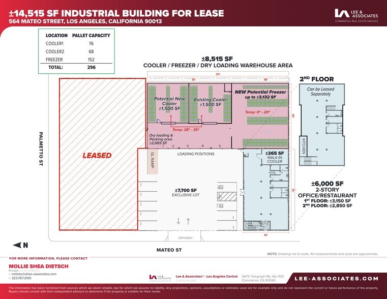 More Photos Of 564 S Mateo St, Los Angeles Refrigeration Cold Storage For Lease
