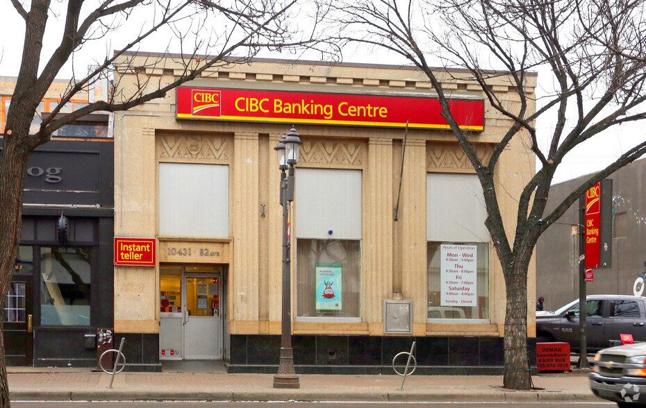 Primary Photo Of 10431 82nd Ave NW, Edmonton Bank For Lease