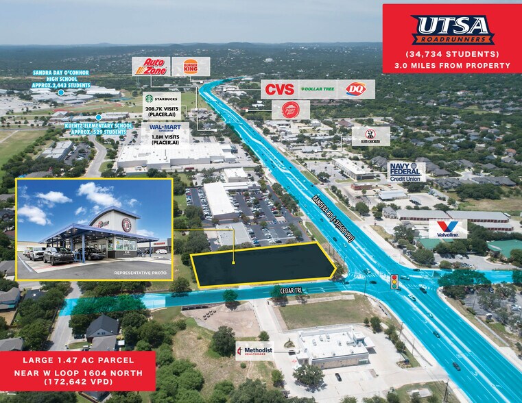 More Photos Of 12405 Bandera Rd, Helotes General Retail For Sale