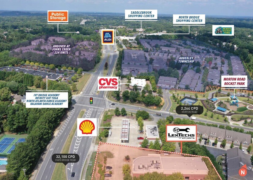 More Photos Of 10625 State Bridge Rd, Alpharetta Auto Repair For Sale