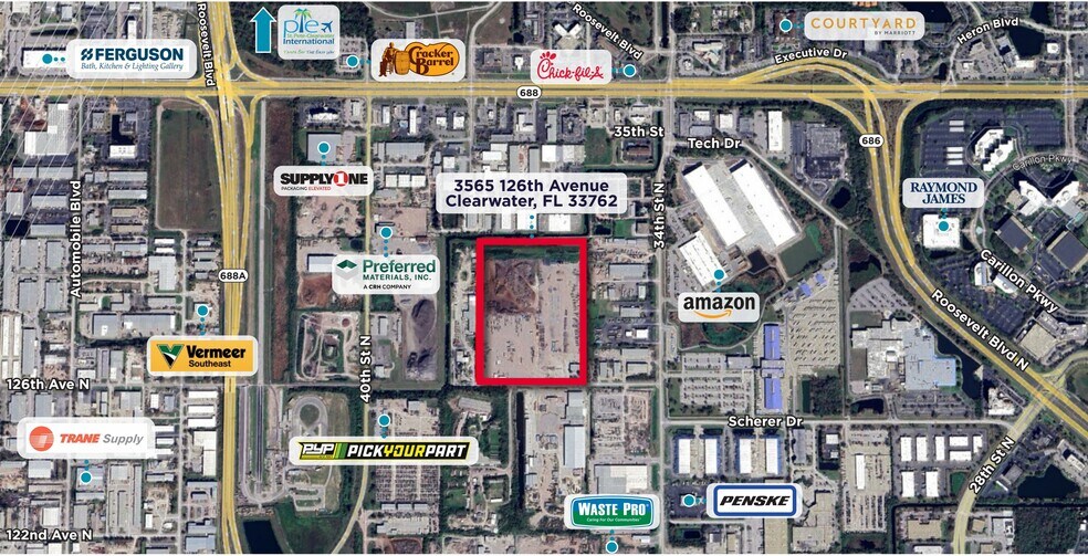 More Photos Of 3565 126th Ave 126th Ave N, Clearwater Land For Lease