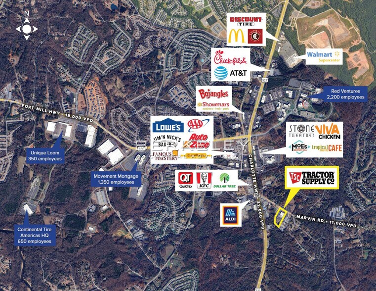 More Photos Of 192 Marvin Rd, Indian Land Storefront For Sale