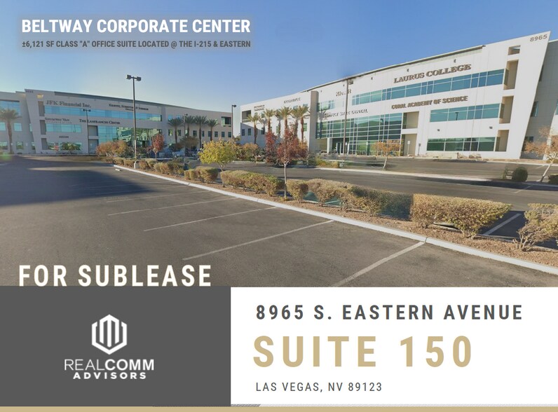 Primary Photo Of 8965 S Eastern Ave, Las Vegas Office For Lease