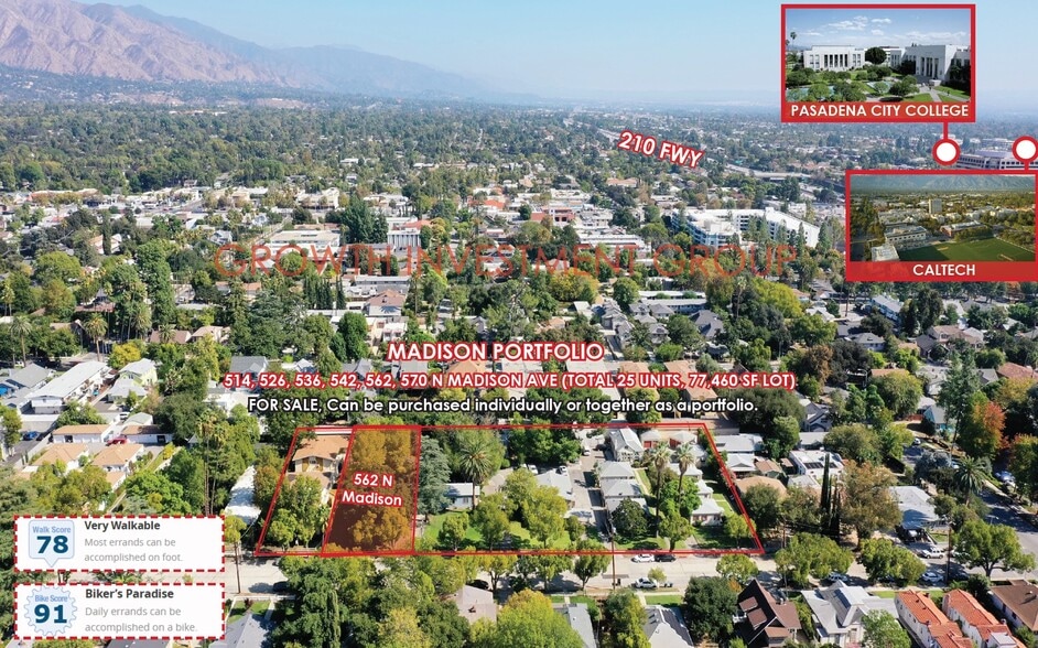 More Photos Of 562 N Madison Ave, Pasadena Apartments For Sale