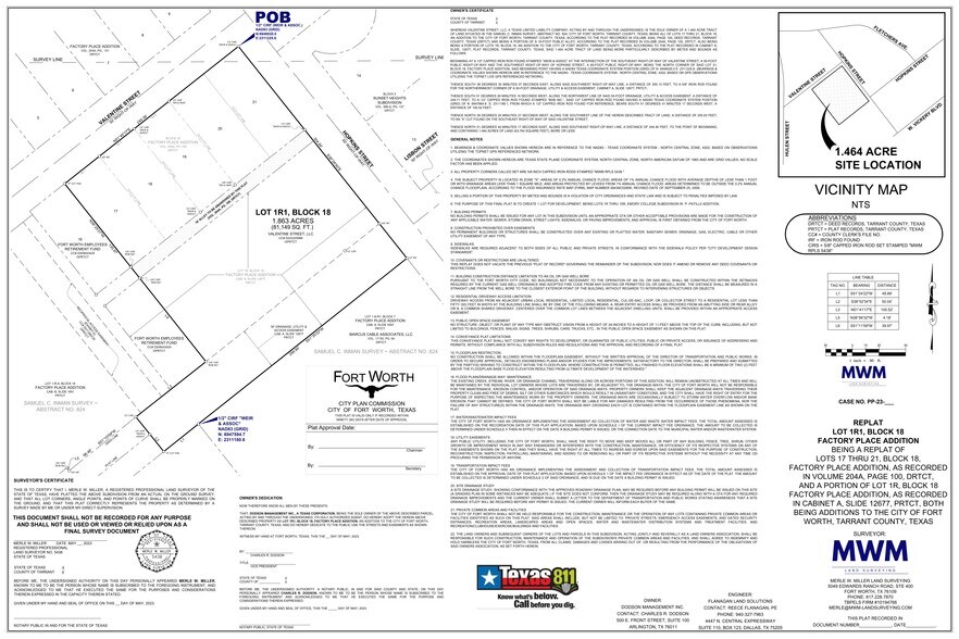 More Photos Of 4501 Valentine St, Fort Worth Land For Sale