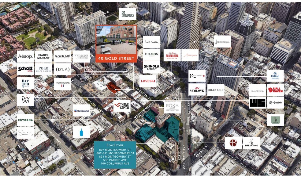 More Photos Of 40 Gold St, San Francisco Office For Lease