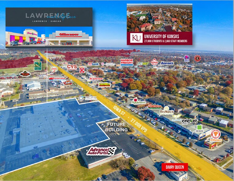 More Photos Of 2525 Iowa St, Lawrence Freestanding For Lease