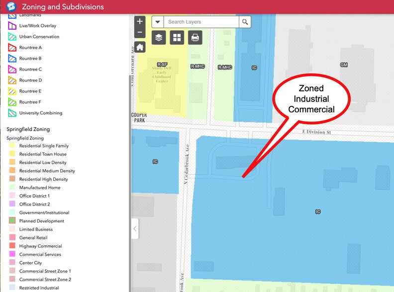 More Photos Of 2816 E Division St, Springfield Land For Sale