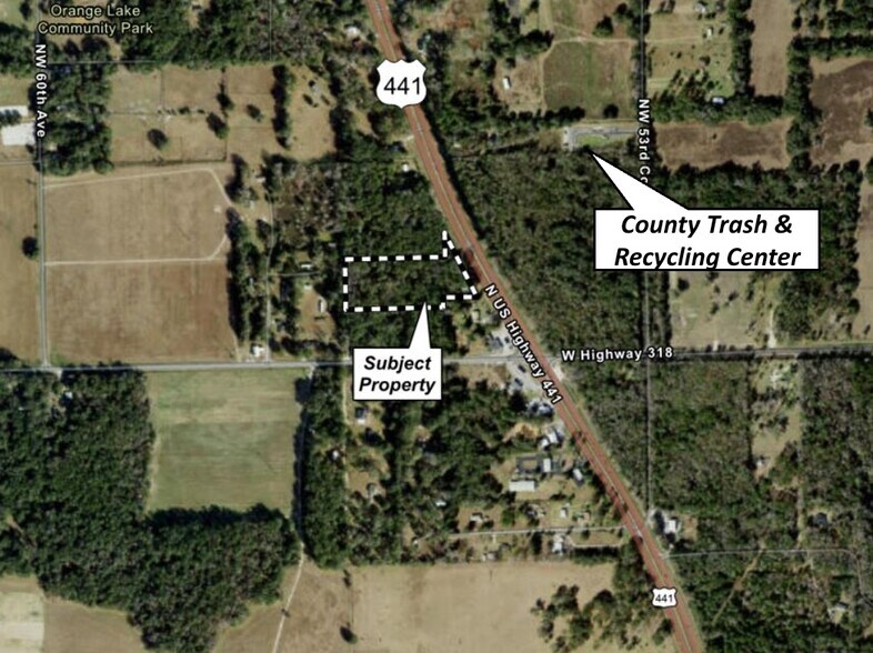 More Photos Of 5591 W 5591 Hwy 318 &18080 N US Hwy 441, Reddick Land For Sale