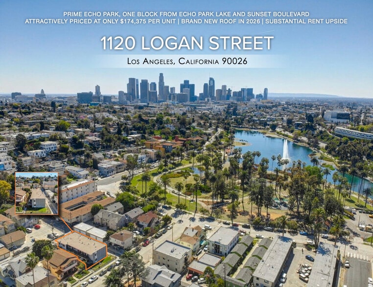 Primary Photo Of 1120 Logan St, Los Angeles Apartments For Sale