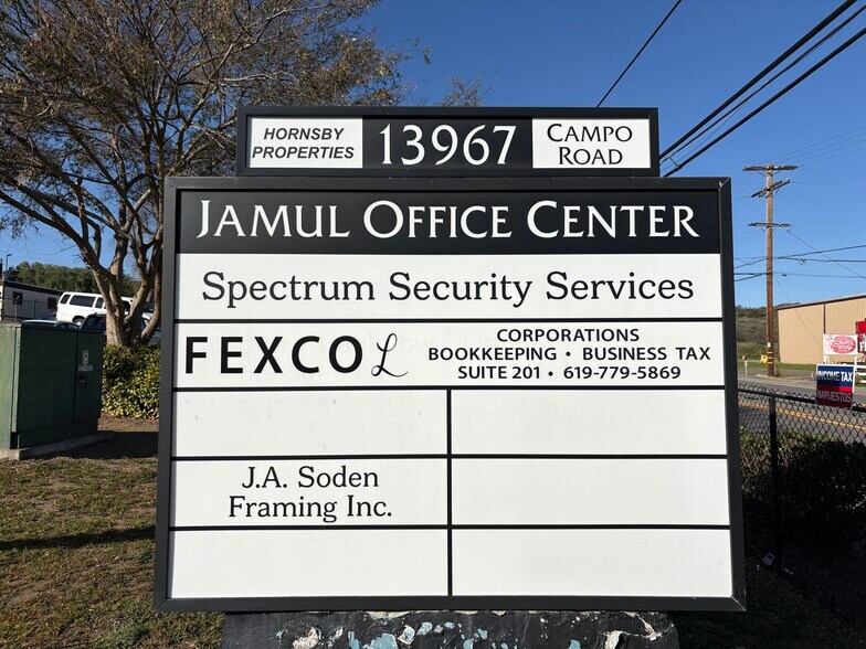 More Photos Of 13967 Campo Rd, Jamul Office For Lease