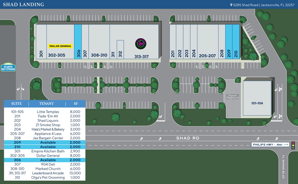 More Photos Of 5285 Shad Rd, Jacksonville Unknown For Lease