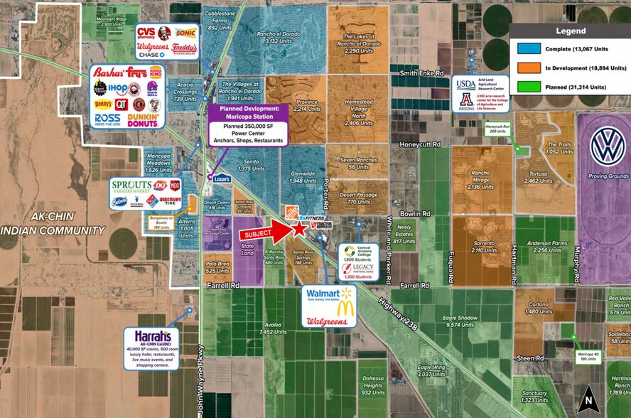 More Photos Of Maricopa Casa Grande Hwy @ Porter Rd, Maricopa Land For Lease