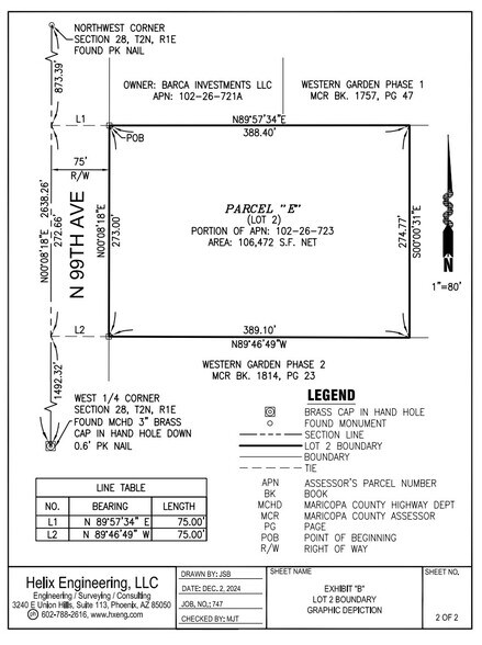 More Photos Of 3777 99th ave, Phoenix Land For Sale