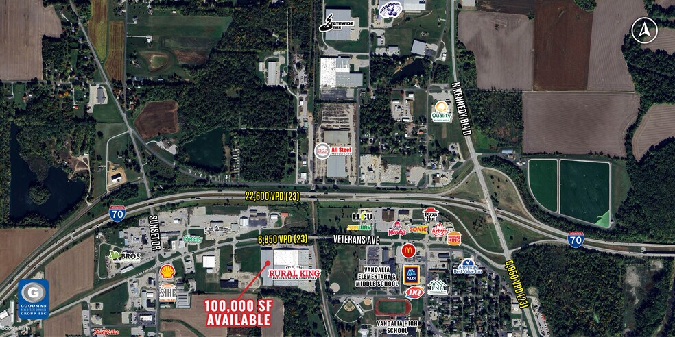 More Photos Of 1410 Veterans Ave, Vandalia Distribution For Lease