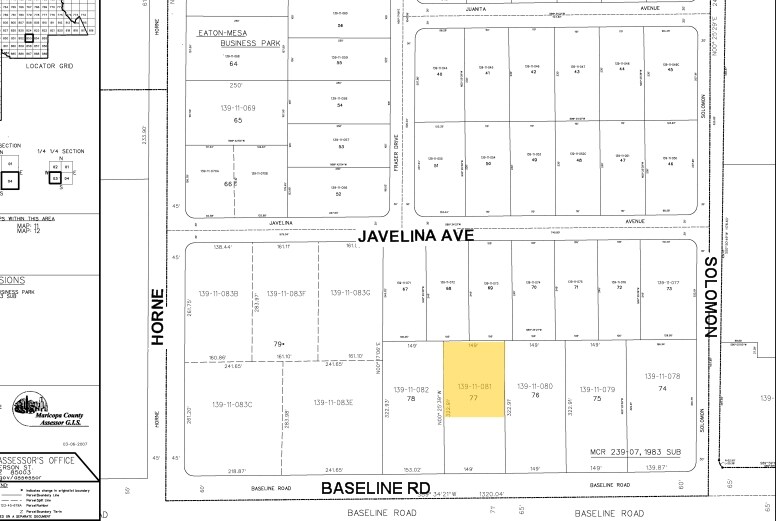 More Photos Of 916 E Baseline Rd, Mesa Manufacturing For Lease