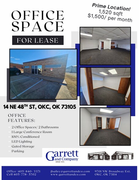 Primary Photo Of 14 NE 48th St, Oklahoma City Office For Lease