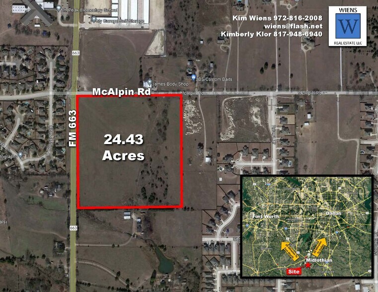 More Photos Of SEC FM 663 & McAlpin Rd, Midlothian Land For Sale