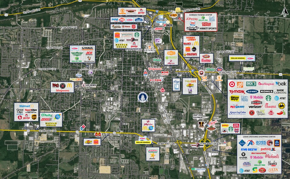 More Photos Of 201 Skyline Dr, Conway Unknown For Lease
