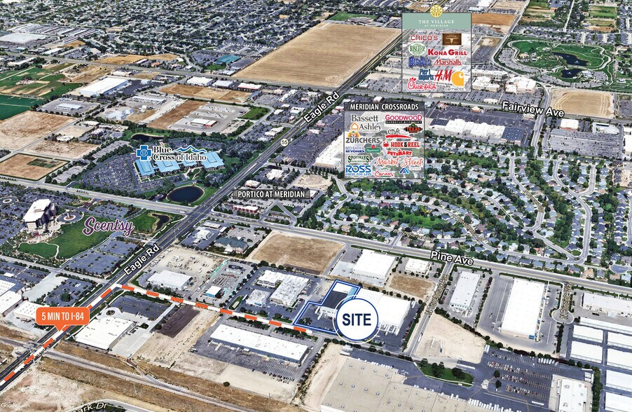 More Photos Of 3550-3650 E Commercial Ct, Meridian Distribution For Lease