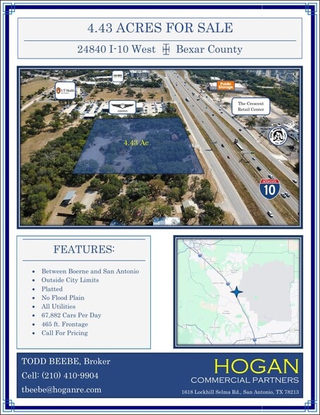 More Photos Of 25840 Interstate 10 W, Boerne Land For Sale