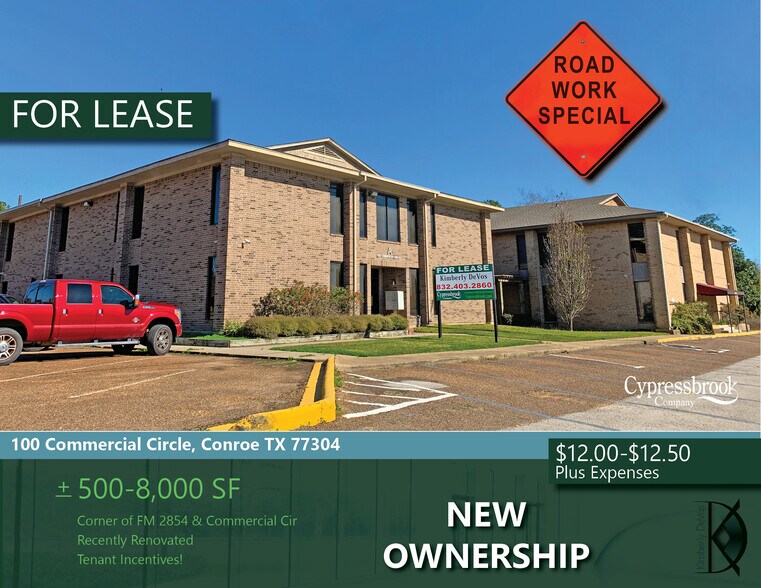 100 Commercial Cir, Conroe, TX 77304 For Lease