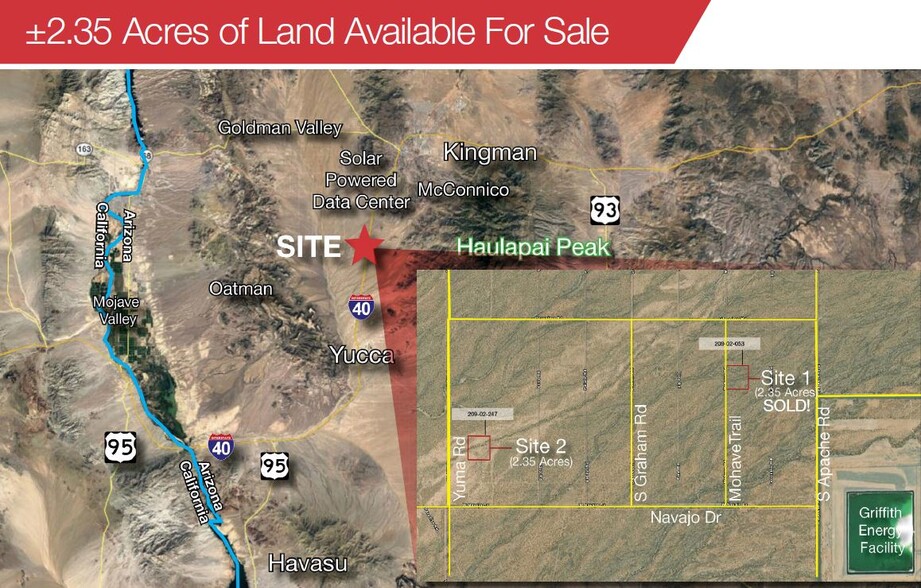 Primary Photo Of S Yavapai @ W Navajo Dr, Golden Valley Land For Sale