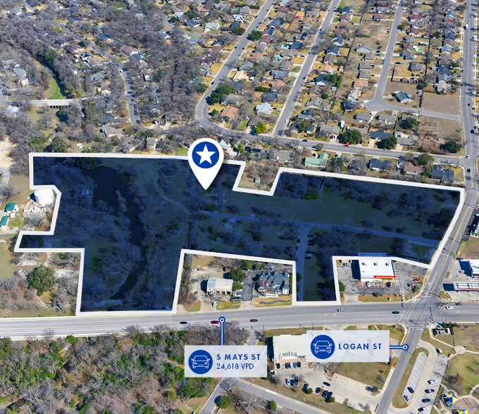 Primary Photo Of 599 S Mays St, Round Rock Land For Sale