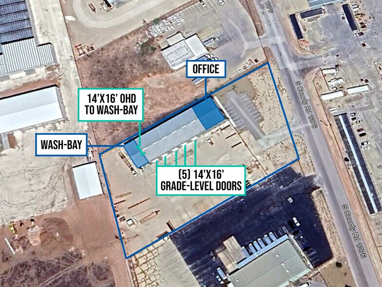 More Photos Of 3710 S County Road 1276, Midland Warehouse For Lease