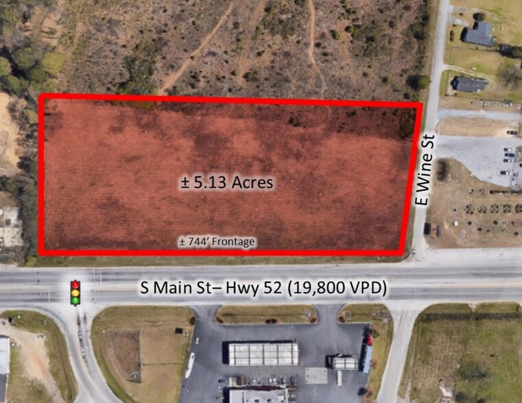 Primary Photo Of 1635 S Main St, Darlington Land For Sale