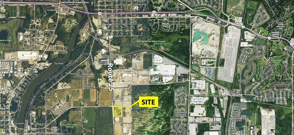 More Photos Of SEC Kenyon Road and IL RT. 25, Bartlett Distribution For Lease