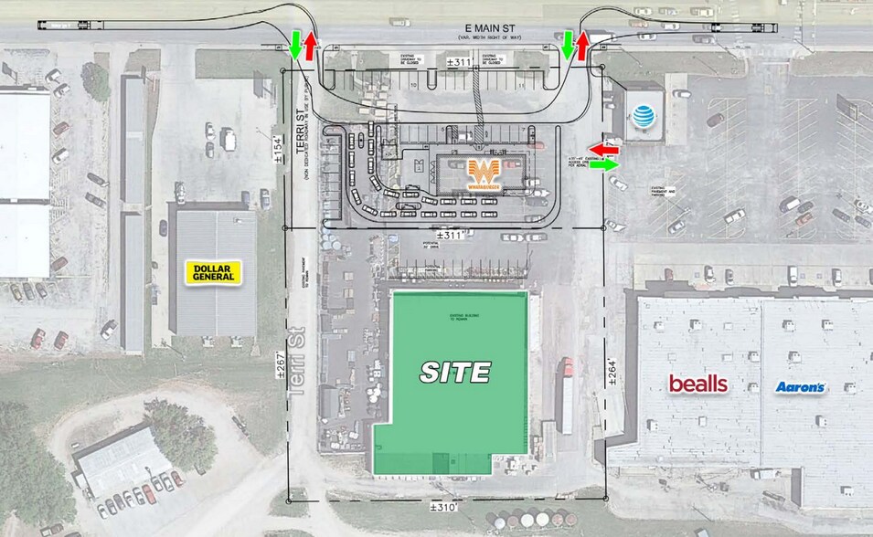 More Photos Of 1401 E Main St, Eastland Freestanding For Lease