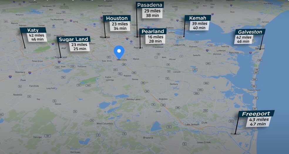 More Photos Of 0 SH-6 Hwy, Iowa Colony Land For Sale