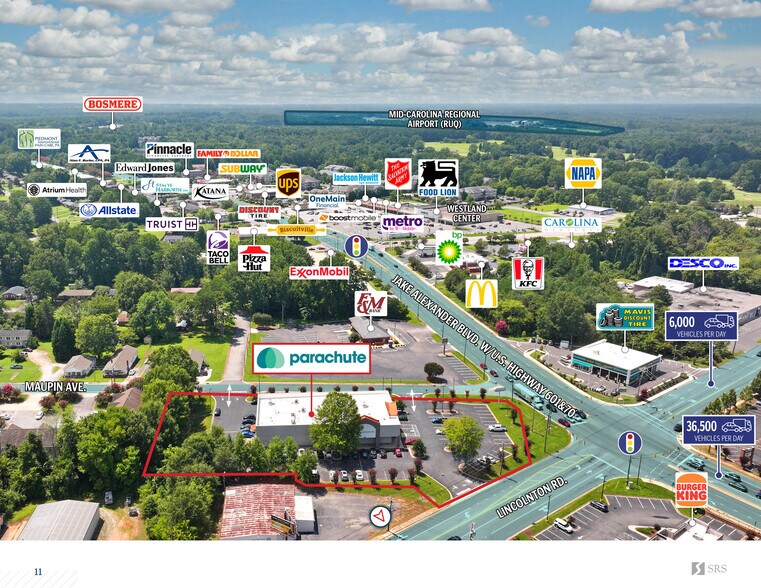 More Photos Of 640 Jake Alexander Blvd W, Salisbury Freestanding For Sale