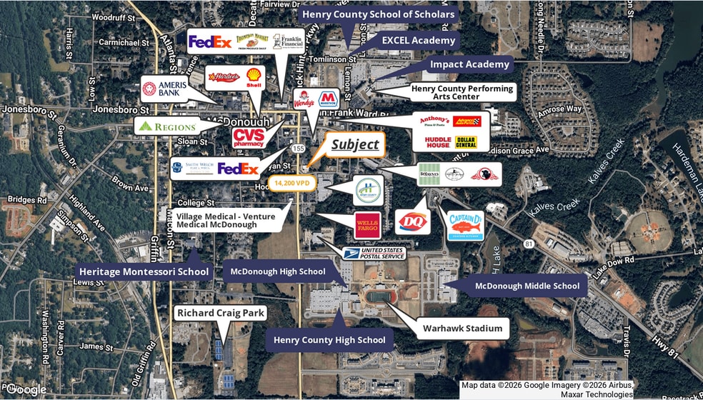 More Photos Of 96 S Zach Hinton Pky, McDonough Funeral Home For Sale