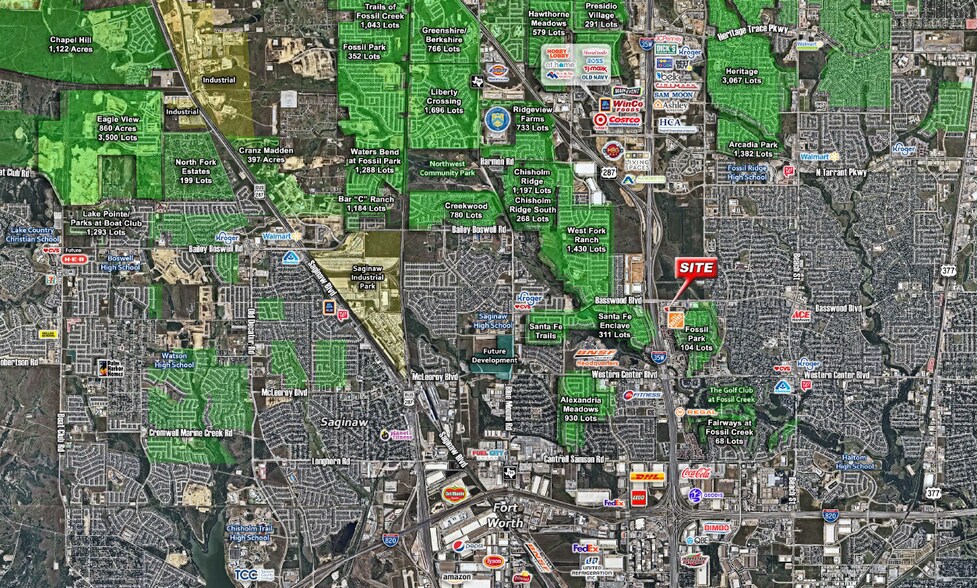 More Photos Of 3041 Clay Mountain Trl, Fort Worth Land For Sale