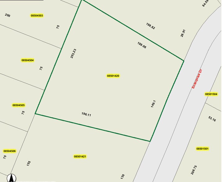 More Photos Of 515-517 Enterprise Dr, Charlotte Warehouse For Lease