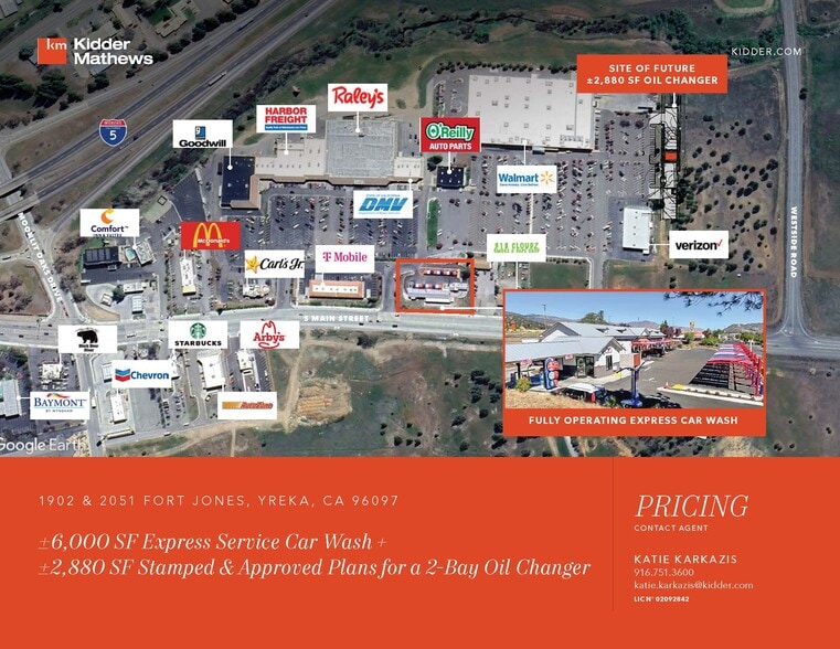 Primary Photo Of 1902 Fort Jones Rd, Yreka Carwash For Sale