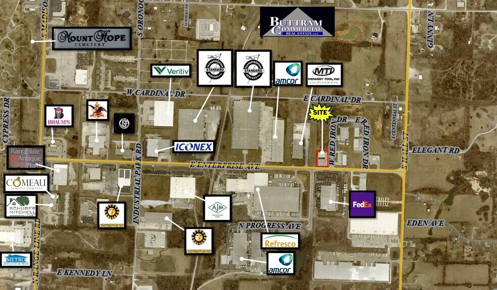 More Photos Of 3502 Red Iron Dr, Webb City Warehouse For Sale