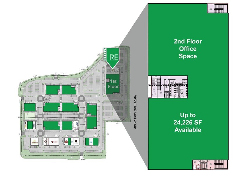 More Photos Of 7070 Elyson Exchange Way, Cypress Medical For Lease