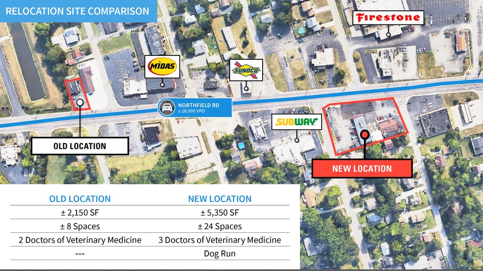 More Photos Of 10446 Northfield Rd, Northfield Veterinarian Kennel For Sale