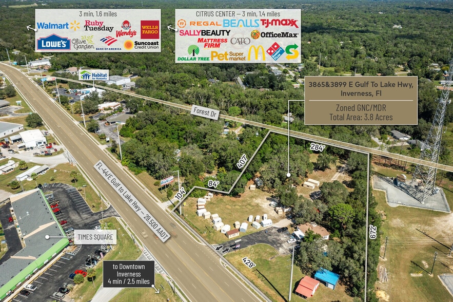 More Photos Of 3865 E Gulf To Lake Hwy, Inverness Land For Sale