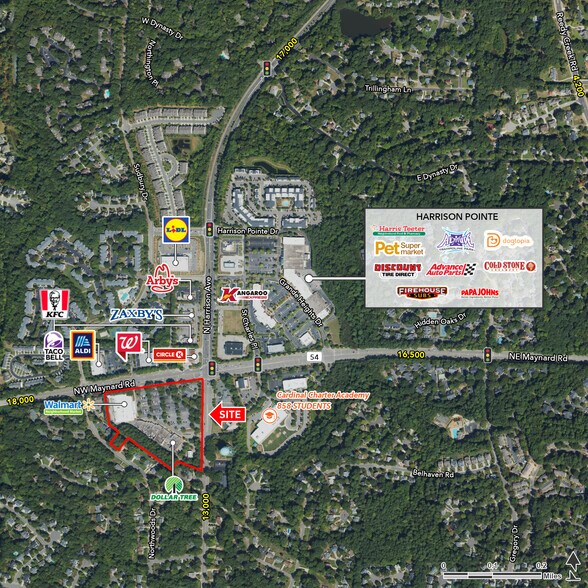 More Photos Of 921-965 N Harrison Ave, Cary Unknown For Lease