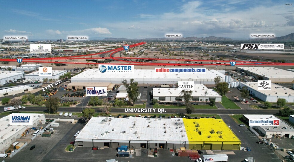 More Photos Of 2201-2219 E University Dr, Phoenix Warehouse For Lease