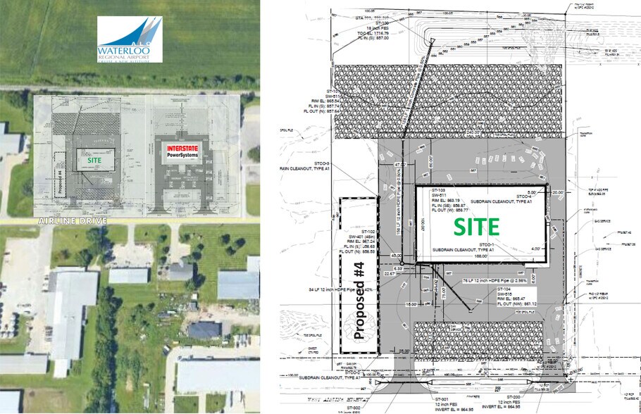 Primary Photo Of 3210 Airline Dr, Waterloo Industrial For Lease