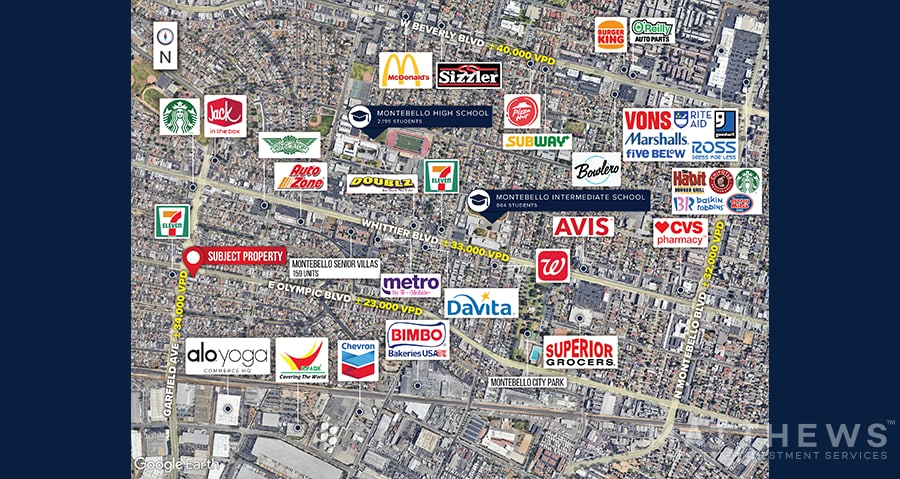 More Photos Of 6600 E Olympic Blvd, Montebello Freestanding For Lease