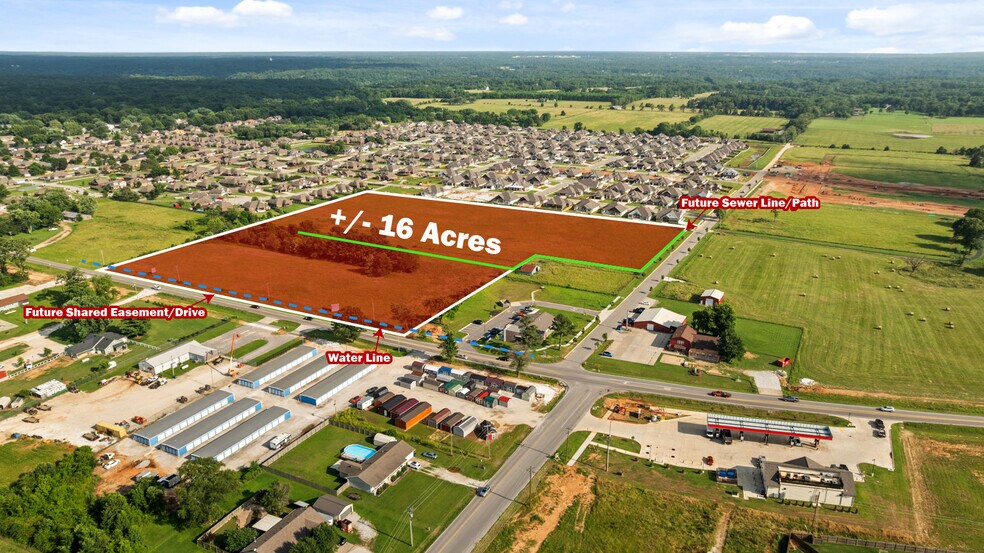 More Photos Of Slack St & Dove Rd, Pea Ridge Land For Sale